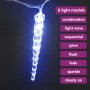 Remote control Christmas icicle lights 40 units blue acrylic by vidaXL, Christmas lights - Ref: Foro24-328614, Price: 20,47 €...