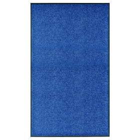 Blaue waschbare Fußmatte 90x150 cm von vidaXL, Fußmatten - Ref: Foro24-323443, Preis: 53,92 €, Rabatt: %