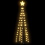 Conical Christmas tree 84 warm white LEDs 50x150 cm by vidaXL, Christmas trees - Ref: Foro24-328692, Price: 46,99 €, Discount: %