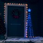 Christmas tree cone with 84 blue LED decorations 50x150 cm by vidaXL, Christmas trees - Ref: Foro24-328694, Price: 54,99 €, D...