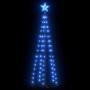 Árbol cono de Navidad 84 LEDs decoración azul 50x150 cm de vidaXL, Arboles de navidad - Ref: Foro24-328694, Precio: 54,40 €, ...