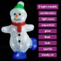 LED Christmas Acrylic Snowman Figure 30 cm by vidaXL, Christmas lights - Ref: Foro24-328788, Price: 47,99 €, Discount: %