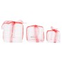 Decorative acrylic Christmas gift box, 3 pieces in different colors. by vidaXL, Christmas lights - Ref: Foro24-328793, Price:...