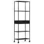 Rough mango wood and iron shelf 60x35x180 cm by vidaXL, Bookcases and shelves - Ref: Foro24-323735, Price: 161,85 €, Discount: %