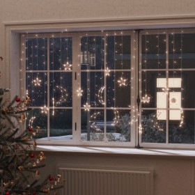 Stern- und Mondlichter 345 warmweiße LEDs mit Fernbedienung von vidaXL, Weihnachtsbeleuchtung - Ref: Foro24-328798, Preis: 39...