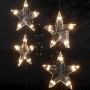 Star curtain lights 200 warm white LEDs 8 functions by vidaXL, Christmas lights - Ref: Foro24-328802, Price: 29,77 €, Discoun...