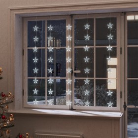 Star curtain lights 200 cold white LEDs 8 functions by vidaXL, Christmas lights - Ref: Foro24-328803, Price: 30,10 €, Discoun...