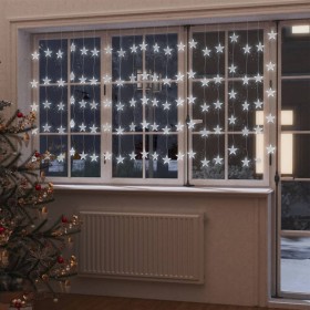 Star curtain lights 500 warm white LEDs 8 functions by vidaXL, Christmas lights - Ref: Foro24-328807, Price: 55,71 €, Discoun...