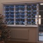 Cortina de luces estrellas 500 LEDs azul 8 funciones de vidaXL, Luces de Navidad - Ref: Foro24-328808, Precio: 55,71 €, Descu...