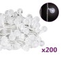 Globus-Lichterkette 8 Funktionen 200 kaltweiße LEDs 20 m von vidaXL, Weihnachtsbeleuchtung - Ref: Foro24-328811, Preis: 24,72...