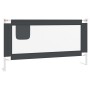 Barandilla de seguridad cama de niño gris oscuro tela 160x25 cm de vidaXL, Barandillas de seguridad - Ref: Foro24-10230, Prec...