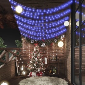 Globe light garland 8 functions 20 m 200 LEDs blue by vidaXL, Christmas lights - Ref: Foro24-328812, Price: 30,59 €, Discount: %