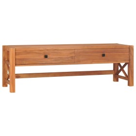 Teak wood TV stand 140x40x45 cm by vidaXL, TV Furniture - Ref: Foro24-325267, Price: 170,99 €, Discount: %