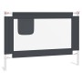 Child bed safety rail dark gray fabric 90x25 cm by vidaXL, Safety railings - Ref: Foro24-10225, Price: 42,11 €, Discount: %