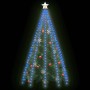 Red de luces de árbol de Navidad 250 LEDs azul 250 cm de vidaXL, Mangueras y guirnaldas de luces - Ref: Foro24-328886, Precio...