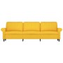 3-seater light yellow fabric sofa 180 cm by vidaXL, Sofas - Ref: Foro24-349206, Price: 241,31 €, Discount: %