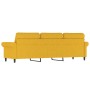 3-seater light yellow fabric sofa 180 cm by vidaXL, Sofas - Ref: Foro24-349206, Price: 241,31 €, Discount: %