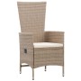 5-Piece Garden Dining Set with Beige Cushions by vidaXL, Garden sets - Ref: Foro24-3099456, Price: 627,99 €, Discount: %