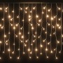 Eiszapfen-Lichtvorhang, 10 m, 400 warmweiße LEDs, 8 Funktionen von vidaXL, Weihnachtsbeleuchtung - Ref: Foro24-328908, Preis:...