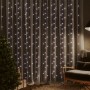 Cortina de luces LED 300 LED blanco frío 8 funciones 3x3 m de vidaXL, Luces de Navidad - Ref: Foro24-328928, Precio: 22,72 €,...