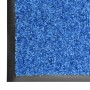 Felpudo lavable azul 90x150 cm de vidaXL, Felpudos - Ref: Foro24-323443, Precio: 51,21 €, Descuento: %