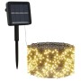 LED-Solar-Lichterkette, 5 Stück, warmweiß, für drinnen und draußen von vidaXL, Weihnachtsbeleuchtung - Ref: Foro24-328951, Pr...