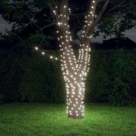 LED-Solar-Lichtstreifen, 5 Stück, kühles Weiß, für drinnen und draußen von vidaXL, Weihnachtsbeleuchtung - Ref: Foro24-328952...