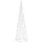 Multicolor acrylic decorative LED light cone 60 cm by vidaXL, Christmas lights - Ref: Foro24-328958, Price: 36,99 €, Discount: %