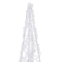 Cono de luz LED decorativo acrílico blanco cálido 90 cm de vidaXL, Luces de Navidad - Ref: Foro24-328959, Precio: 52,57 €, De...