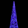 Blue acrylic decorative LED light cone 90 cm by vidaXL, Christmas lights - Ref: Foro24-328961, Price: 52,57 €, Discount: %