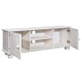 Solid pine wood TV cabinet 115x29x40 cm by vidaXL, TV Furniture - Ref: Foro24-325527, Price: 83,99 €, Discount: %