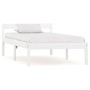 Bed frame with 2 drawers white pine wood 90x200 cm by vidaXL, Beds and slatted bases - Ref: Foro24-3060414, Price: 201,43 €, ...