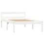 Bed frame with 2 drawers white pine wood 90x200 cm by vidaXL, Beds and slatted bases - Ref: Foro24-3060414, Price: 201,43 €, ...