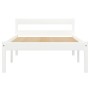 Bed frame with 2 drawers white pine wood 90x200 cm by vidaXL, Beds and slatted bases - Ref: Foro24-3060414, Price: 201,43 €, ...