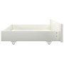 Bed frame with 2 drawers white pine wood 90x200 cm by vidaXL, Beds and slatted bases - Ref: Foro24-3060414, Price: 201,43 €, ...