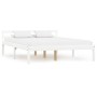 Bed frame with 2 drawers white pine wood 140x200 cm by vidaXL, Beds and slatted bases - Ref: Foro24-3060417, Price: 260,99 €,...