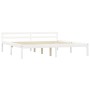 Bed frame with 2 white pine wood drawers 180x200 cm by vidaXL, Beds and slatted bases - Ref: Foro24-3060419, Price: 264,17 €,...