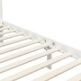 Estructura de cama con dosel 2 cajones pino blanco 100x200 cm de vidaXL, Camas y somieres - Ref: Foro24-3060442, Precio: 257,...