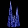 Blue acrylic decorative LED light cone 60/90/120 cm by vidaXL, Christmas lights - Ref: Foro24-328973, Price: 115,97 €, Discou...