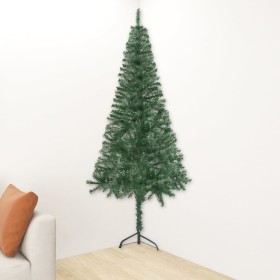 Grüner künstlicher Eck-Weihnachtsbaum 240 cm PVC von vidaXL, Weihnachtsbäume - Ref: Foro24-329166, Preis: 60,40 €, Rabatt: %