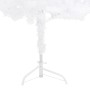 Árbol de Navidad artificial de esquina blanco 240 cm PVC de vidaXL, Arboles de navidad - Ref: Foro24-329171, Precio: 38,14 €,...