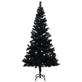 Árbol de Navidad artificial con soporte negro PVC 240 cm de vidaXL, Arboles de navidad - Ref: Foro24-329180, Precio: 75,35 €,...