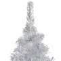 Árbol de Navidad artificial con soporte plateado PET 120 cm de vidaXL, Arboles de navidad - Ref: Foro24-329187, Precio: 29,99...