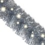 Guirnalda de Navidad con luces LED plateado 20 m de vidaXL, Luces de Navidad - Ref: Foro24-329206, Precio: 76,24 €, Descuento: %