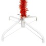 Árbol de Navidad delgado rojo 150 cm de vidaXL, Arboles de navidad - Ref: Foro24-329228, Precio: 34,10 €, Descuento: %