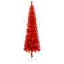 Roter schlanker Weihnachtsbaum 180 cm von vidaXL, Weihnachtsbäume - Ref: Foro24-329229, Preis: 42,01 €, Rabatt: %