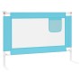 Child bed safety rail blue fabric 90x25 cm by vidaXL, Safety railings - Ref: Foro24-10207, Price: 44,24 €, Discount: %