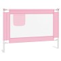 Barandilla de seguridad cama de niño tela rosa 90x25 cm de vidaXL, Barandillas de seguridad - Ref: Foro24-10198, Precio: 36,0...