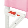 Barandilla de seguridad cama de niño tela rosa 90x25 cm de vidaXL, Barandillas de seguridad - Ref: Foro24-10198, Precio: 36,0...