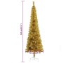 Golden slim Christmas tree 150 cm by vidaXL, Christmas trees - Ref: Foro24-329233, Price: 29,40 €, Discount: %